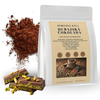 Káva Káva Dubajská čokoláda – mletá arabica s chutí Orientu 100 g