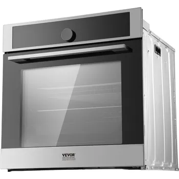 Vestavná trouba Vevor Vestavná elektrická trouba 24" 2.68 Cu.Ft 16 funkcí 200°C/5min 3550W