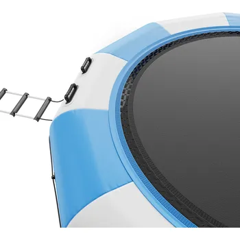 Trampolína Vevor Nafukovací vodní trampolína 13ft s 3-stupňovým žebříkem a pumpou