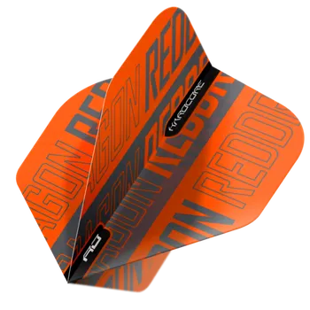 Příslušenství pro šipky Letky Red Dragon HARDCORE XT Orange & Black