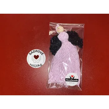 Vánoční dekorace HandMade by VeJa Anděl/andělka s mosgumy křídly č.5