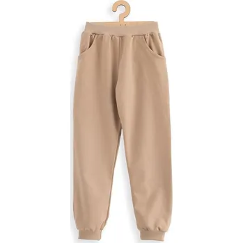 Dětské tepláky New Baby Kindergarten hnědá Hnědá 92/98