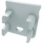 BERGE Krytka pro profil - Y - bílá - s otvorem