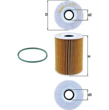 Olejový filtr Olejový filtr MAHLE ORIGINAL OX 254D4