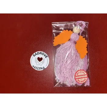 Vánoční dekorace HandMade by VeJa Anděl/andělka s mosgumy křídly č.18