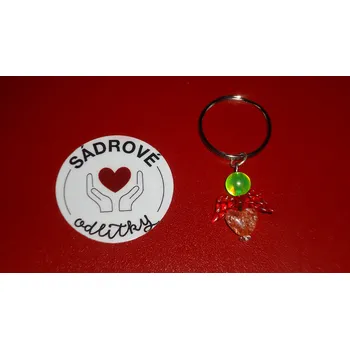 HandMade by VeJa Přívěšek - andílek pro štěstí/radost č.269