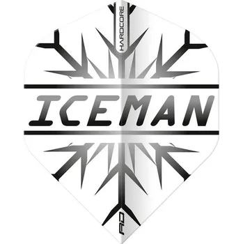 Příslušenství pro šipky Letky Red Dragon Gerwyn Price Iceman Grey