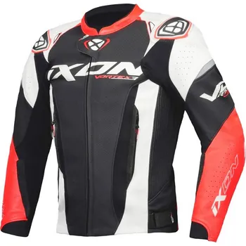 Moto bunda Kožená bunda IXON VORTEX 3 red 1027 Velikost: XL