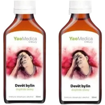2x YaoMedica Devět bylin 100 ml (Maximální síla a účinnost)