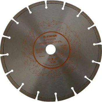 Brusný kotouč Stayer Kotouč diamantový segmentový Ø 150 x 22,2 mm, H10, LASER PROFESIONAL,