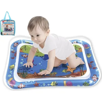 Teddies Vodní podložka nafukovací - Mořská zvířátka - 65 x 48 cm - s pumpičkou