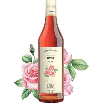 Sirup ODK Sirup Růže - Rose 750 ml