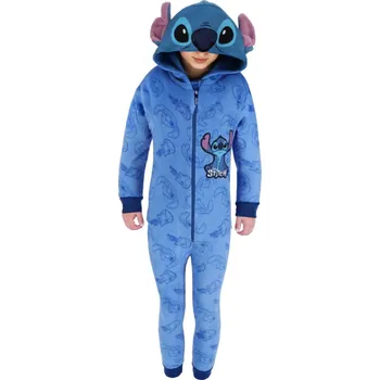 Dívčí pyžamo Cozy Noxxiez Stitch - dětský multifunkční overal 3 v 1 Vel. 98/104