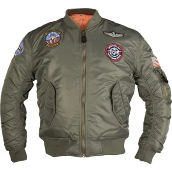 Chlapecká bunda Bunda MA1 dětská olive Velikost: 158-164 cm