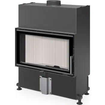 Krbová kamna ROMOTOP HEAT 4G 70.44.14 krbová vložka 2,9-7,5 kW, s otevíráním dvířek do strany