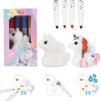 kreativní sada Kreativní sada Ylvi – Vymaluj si svého jednorožce (Colour Your Unicorn)
