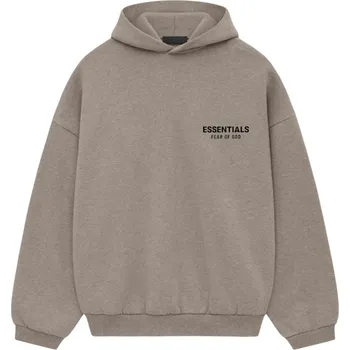 Pánská mikina Fear of God Essentials Fleece Hoodie (FW24) Heather Gray Velikost: M