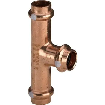 Instalatérský materiál Viega PROFIPRESS S 4518 T-kus 28mm, lisovací, solar, měď