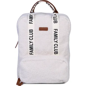 turistický batoh Childhome Přebalovací batoh Family Club Signature Teddy Off White