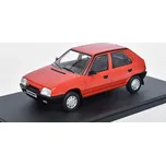 Škoda Favorit červená 1:24 - WhiteBox Škoda Favorit 1989 - kovový model auta