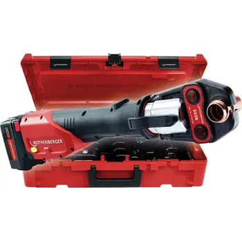 Romax 4000 set Set lis. Přístroj, čelisti u16-20-25mm, baterie 4ah cas metabo včetně kufru rocase