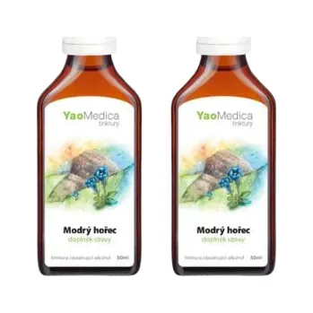 2x YaoMedica Modrý hořec 100 ml (Maximální síla a účinnost)