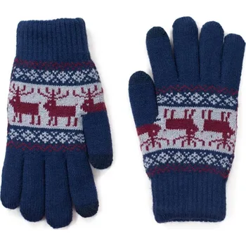 Rukavice Zimní rukavice se soby