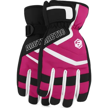 Rukavice xcena Dětské rukavice zimní prstové růžové Velikost: S