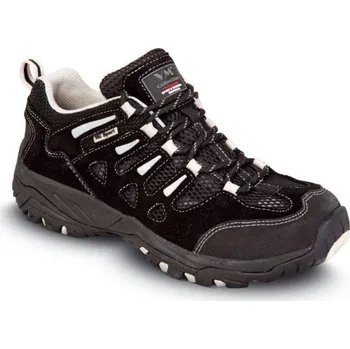 Dílna Vm footwear Polobotka pracovní kožená v kombinaci s textilem BRASILIA 4415 – O1, velikost 37