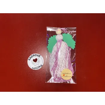 Vánoční dekorace HandMade by VeJa Anděl/andělka s mosgumy křídly č.3