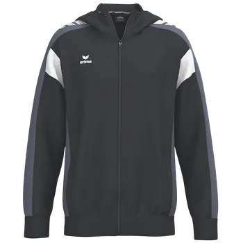Bunda s kapucí Erima Celebrate 125 Hooded Kids 1032529k-schwarzslategrey Velikost 116
