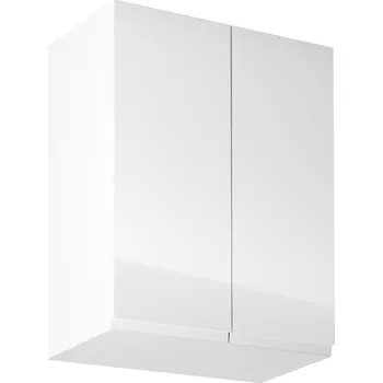 Kuchyňská skříňka Tempo Kondela Horní skříňka, bílá/bílý extra vysoký lesk, AURORA G602F