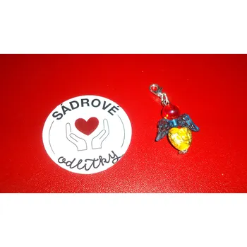 HandMade by VeJa Přívěšek - andílek pro štěstí/radost č.243