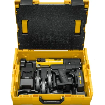 Dílenský lis REMS Mini-Press 22V ACC set lisovací profil v 15+18+22