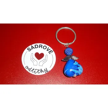 HandMade by VeJa Přívěšek - andílek pro štěstí/radost č.256