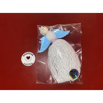 Vánoční dekorace HandMade by VeJa Anděl/andělka se sádrovými křídly č.7