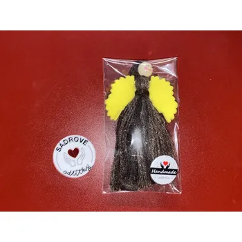 Vánoční dekorace HandMade by VeJa Anděl/andělka s mosgumy křídly č.11