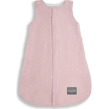 Spací pytel pro miminko Oboustranný lehký mušelínový spací pytel Rose 0-4 měsíce S