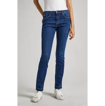 Dámské džíny Pepe Jeans Dámské džíny SLIM JEANS HW Barva: denim (odpovídá obrázku), Velikost: W28 L30