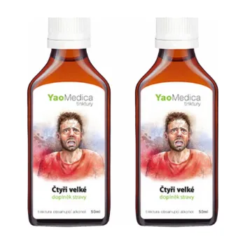 2x YaoMedica Čtyři velké 100 ml (Energie)