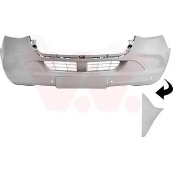 Karosérie Nárazník VAN WEZEL 2973575