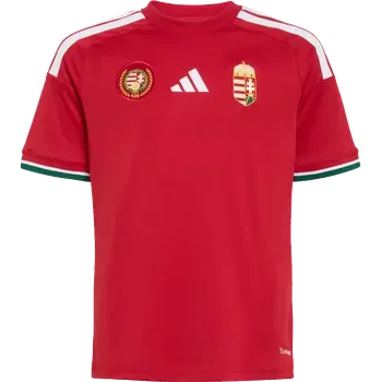 Dětský domácí fotbalový dres Adidas Maďarsko 2026 bordó