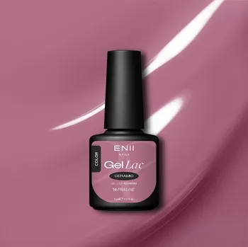 Lak na nehty ENII NAILS Gel lak Ceramic 14 Praline - gelový lak bez HEMA, 5 ml