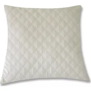 Dekorativní polštářek Dekorační polštář Christene 45x45 cm, krémový s kosočtverci
