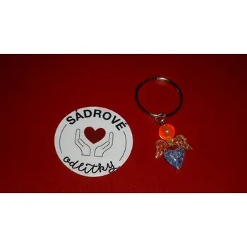 HandMade by VeJa Přívěšek - andílek pro štěstí/radost č.268