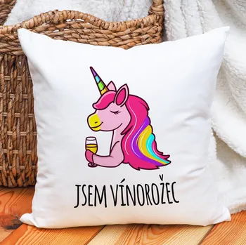 Dekorativní polštářek Ahome CZ Polštář Vínorožec