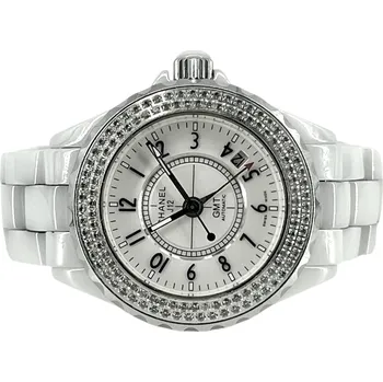 Hodinky CHANEL J12 White Automatic Watch