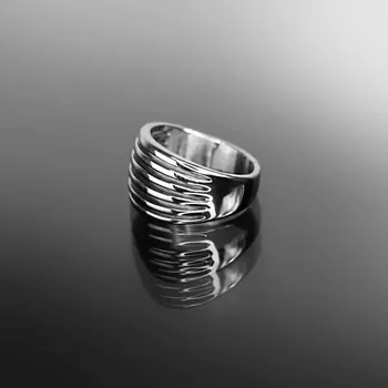 Prsten Ocelový prsten zabalený v dárkové krabičce č. 1251 - 57