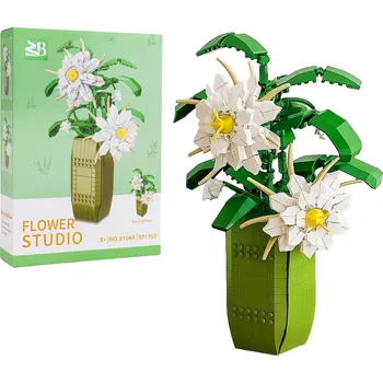 ostatní stavebnice JOKO Stavebnice Bílé květiny 571 dílků