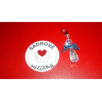 HandMade by VeJa Přívěšek - andílek pro štěstí/radost č.235